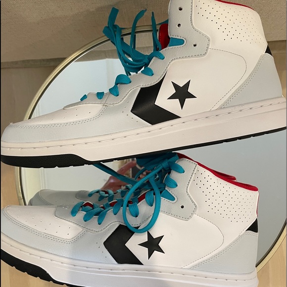 Converse leather high top